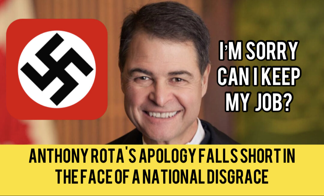 Anthony Rota’s Apology Falls Short in the Face of a National Disgrace