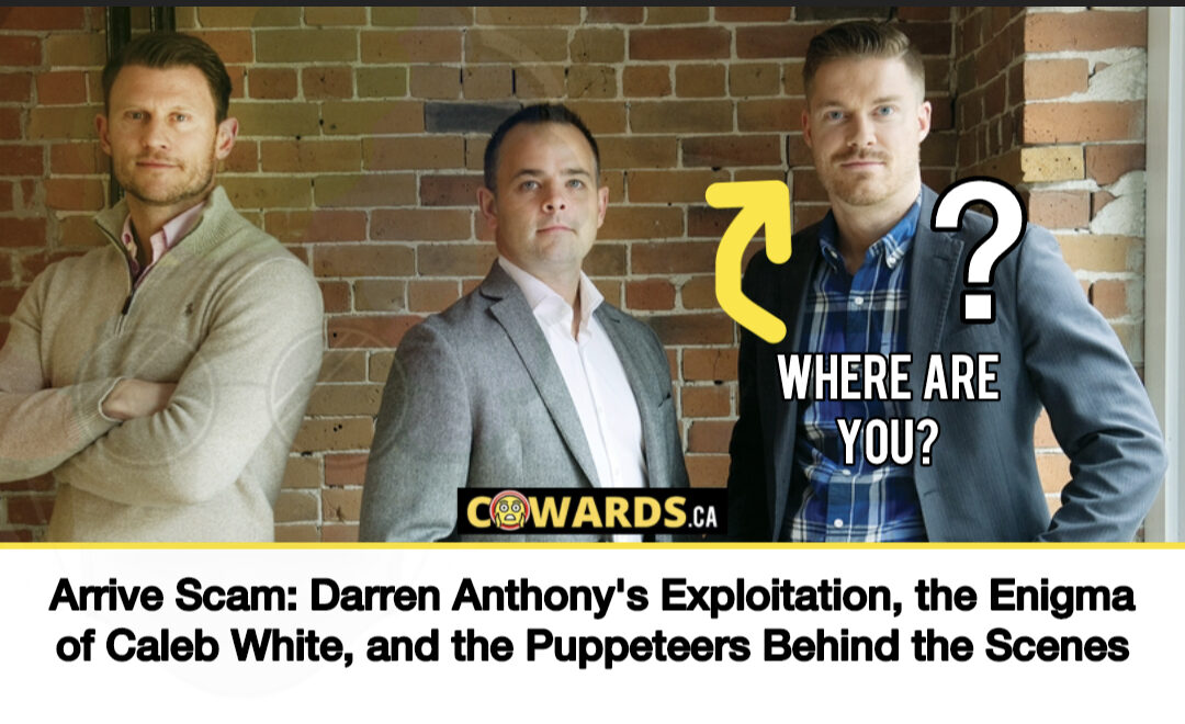 Arrive Scam: Darren Anthony’s Exploitation, the Enigma of Caleb White, and the Puppeteers Behind the Scenes